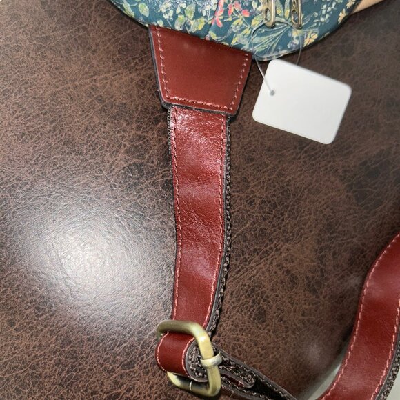 Patricia Nash Ennis Sling Style Backpack Bag Tuscan Fields NWT - Picture 11 of 12